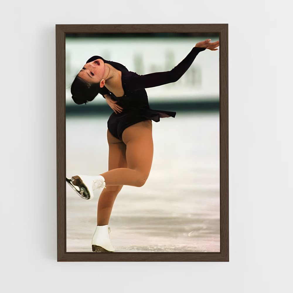 Poster Grace en Noir – affiche Patinage artistique (vue 5)